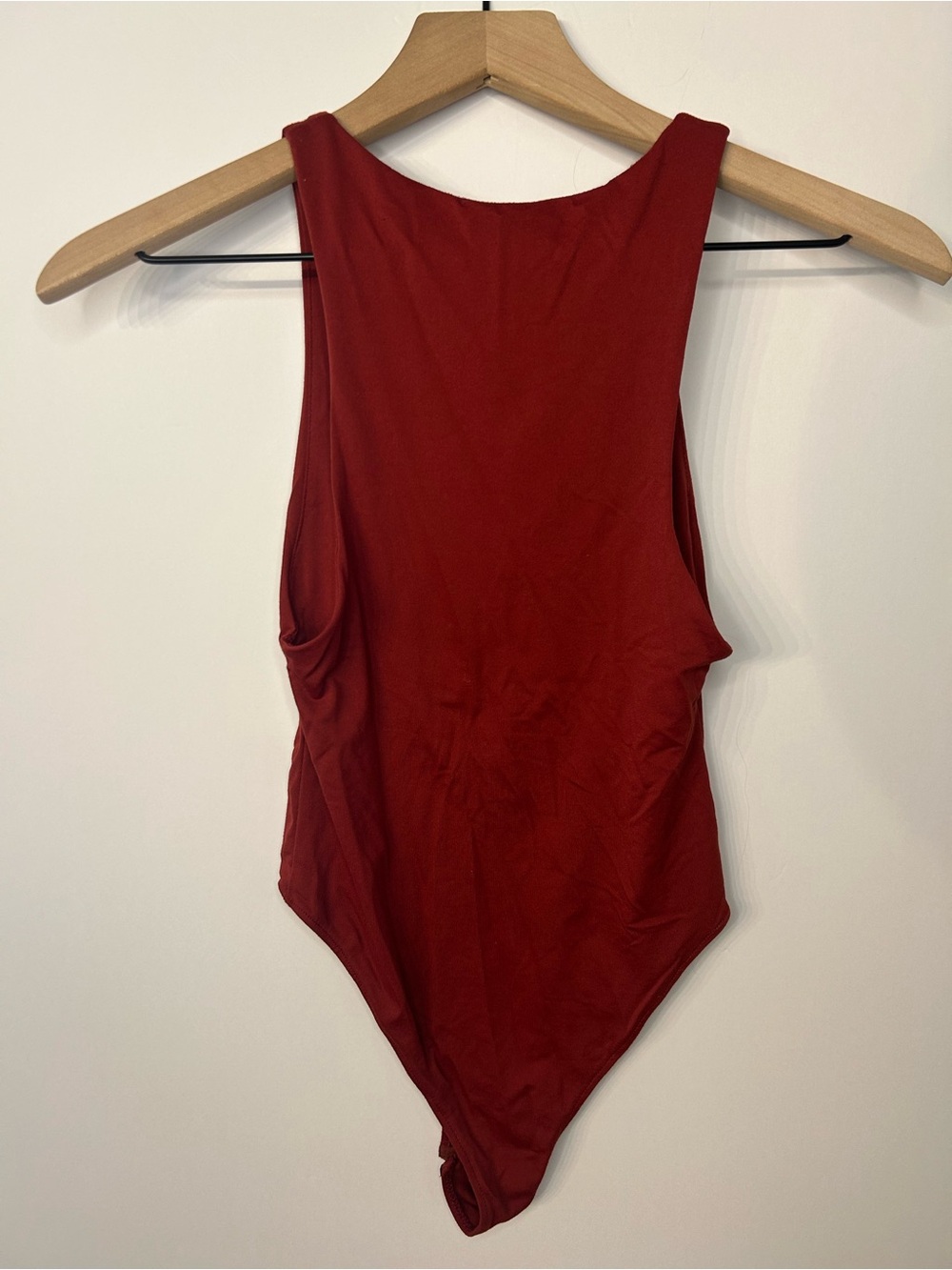 Zara Women’s Red High Neck Sleeveless Bodysuit, Size Small - Picture 8 of 9